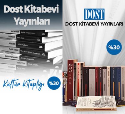 Oyuncak ve Bebek fırsatları, Ankara | %30 Indirim de Dost Kitabevi | 30.04.2024 - 14.05.2024