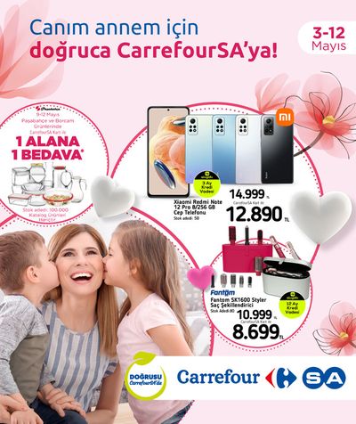 CarrefourSA kataloğu, İstanbul | Canim annem için dogruca CarrefourSA'ya! | 03.05.2024 - 12.05.2024