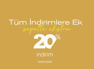Giyim, Ayakkabı ve Aksesuarlar fırsatları, İzmir | 20% Indirim de KİP | 03.05.2024 - 17.05.2024