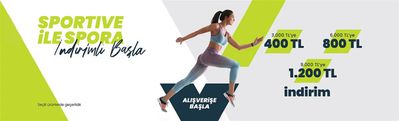 Giyim, Ayakkabı ve Aksesuarlar fırsatları, Yomra | ALISVERISE BASLA de Sportive | 03.05.2024 - 17.05.2024
