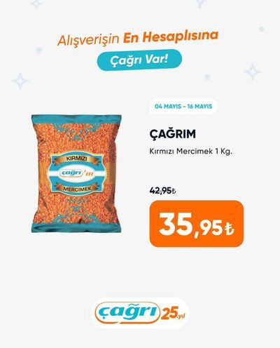 Çağrı Market kataloğu | Alisverisin En Hesaplisina Çagn Var! | 07.05.2024 - 21.05.2024