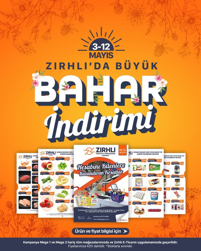 Zırhlıoğlu kataloğu, İstanbul | Bahar Indirimi | 07.05.2024 - 12.05.2024