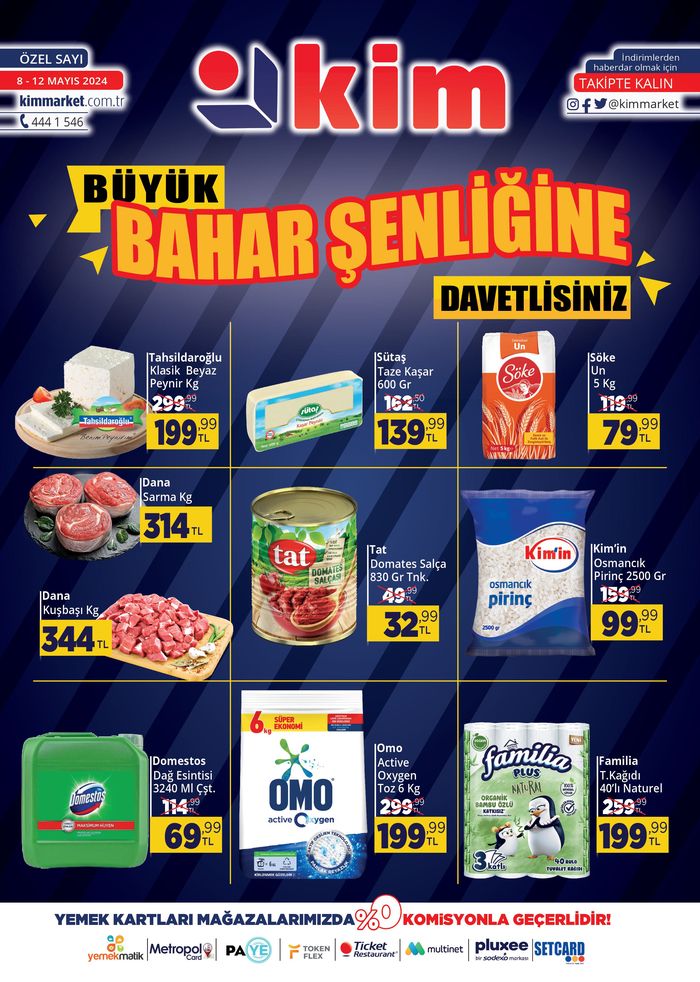 Kim Market kataloğu, Tekirdağ | BÜYÜK BAHAR SENLIGINE | 08.05.2024 - 22.05.2024