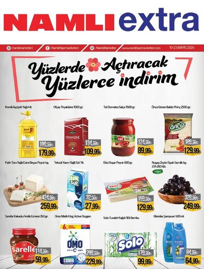 Namlı Hipermarketleri kataloğu, İstanbul | Yüzlerde Açtiracak Yüzlerce indirim | 10.05.2024 - 24.05.2024