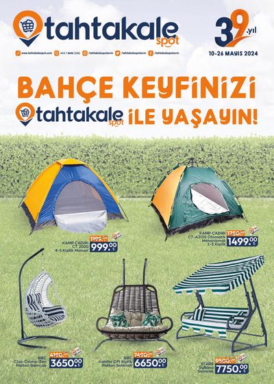 Tahtakale Spot kataloğu, Antalya | BAHCE KEYFiNiZi | 10.05.2024 - 26.05.2024
