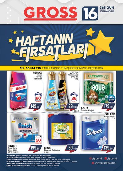 Süpermarketler fırsatları, Yaylacık (Bursa) | HAFTANIN FIRSATLARI de Seyhanlar | 11.05.2024 - 25.05.2024