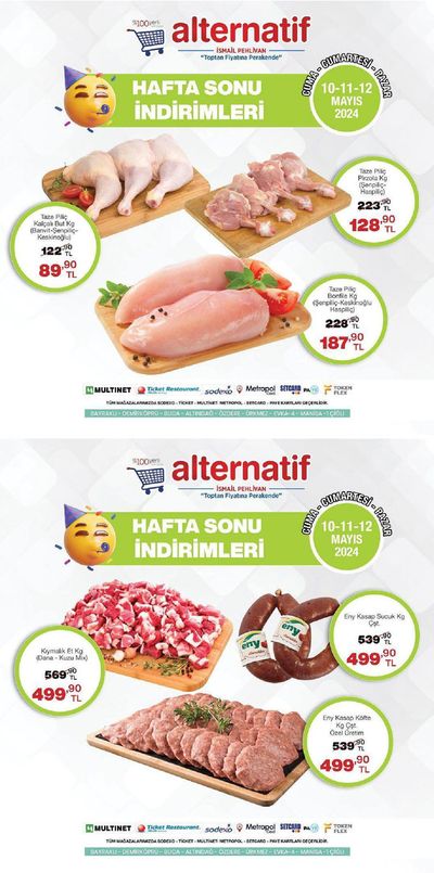 Süpermarketler fırsatları, Narlıdere | Alternatif katalog de Alternatif | 11.05.2024 - 25.05.2024