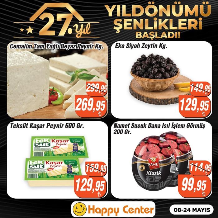 Happy Center kataloğu, Fenerköy (İstanbul) | YILDONUMU SENLiKLERi BASLADI! | 13.05.2024 - 27.05.2024