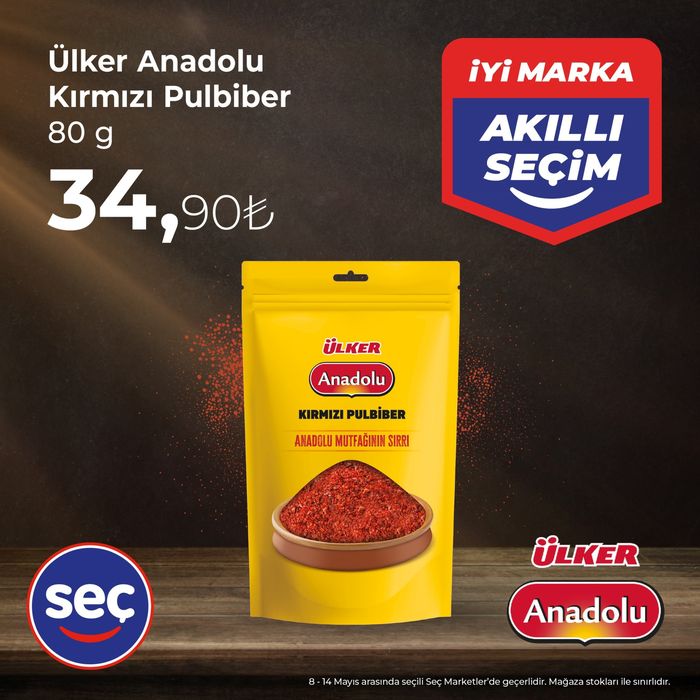 Seç Market kataloğu, Adana | iYi MARKA AKILLI SEÇiM | 14.05.2024 - 28.05.2024