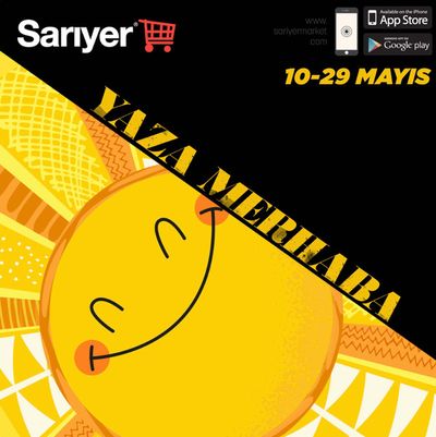 Süpermarketler fırsatları, Ankara | YAZA MERHABA de Sarıyer Market | 14.05.2024 - 29.05.2024