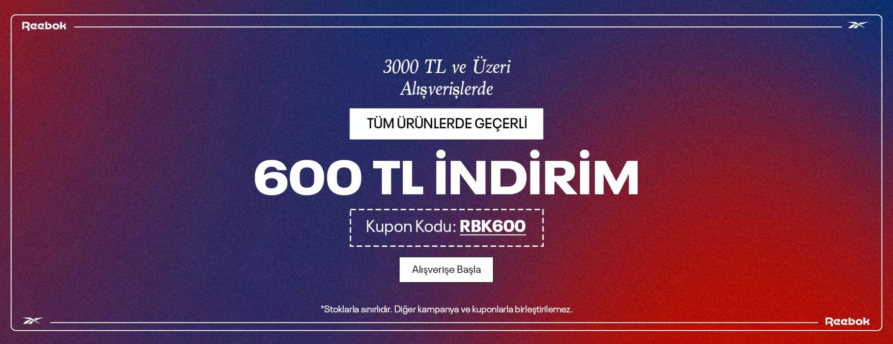Reebok kataloğu, İstanbul | 600TL Indirim | 15.05.2024 - 29.05.2024