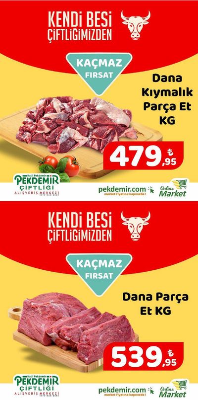 Süpermarketler fırsatları, Sandıklı (Afyonkarahisar) | KENDi BESI CiFTLiGiMiZDEN de Pekdemir | 16.05.2024 - 30.05.2024