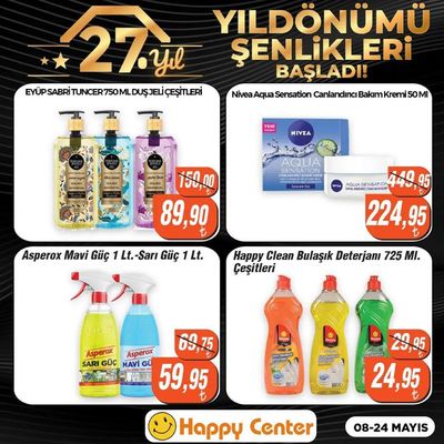 Happy Center kataloğu, Ömerli (Balıkesir) | YILDONÜMÜ SENLiKLERi BASLADI! | 16.05.2024 - 30.05.2024