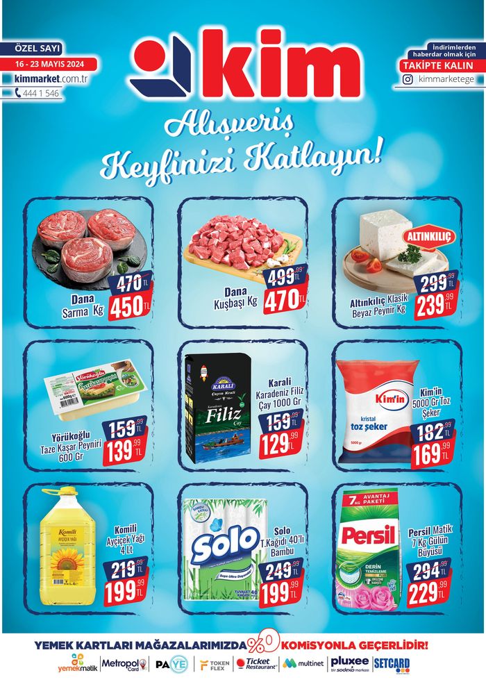 Kim Market kataloğu, Tekirdağ | Alsveris Keyfinizi Katlayin! | 16.06.2024 - 23.06.2024