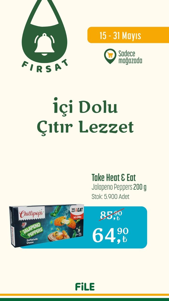 File Market kataloğu, Tekirdağ | Içi Dolu Citir Lezzet | 16.05.2024 - 31.05.2024