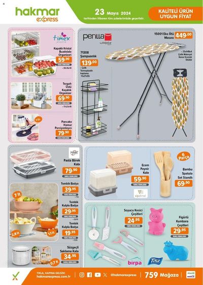 Süpermarketler fırsatları, Çayırköy | Katalog de Hakmar Express | 19.05.2024 - 02.06.2024