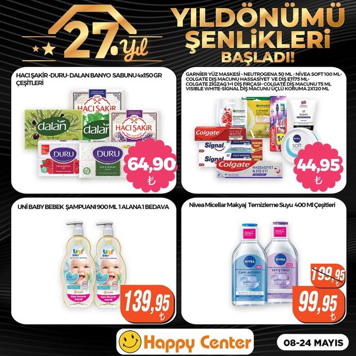 Happy Center kataloğu, Zekeriyaköy | Happy Center haftanin katalog | 20.05.2024 - 03.06.2024