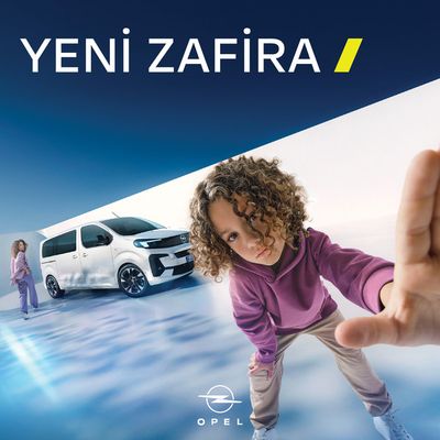 Araba ve Motorsiklet fırsatları, Ankara | Opel Yeni Zafira de Opel | 14.07.2024 - 28.07.2024