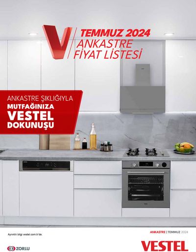 Teknoloji ve Beyaz Eşya fırsatları, Adana | Ankastre Ürünler de Vestel | 19.07.2024 - 02.08.2024