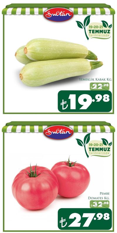 Süpermarketler fırsatları, Kütahya | Sizin için özel teklifler de Sultan Market | 20.07.2024 - 03.08.2024