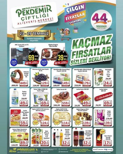 Süpermarketler fırsatları, Afyonkarahisar | Pekdemir katalog de Pekdemir | 23.07.2024 - 06.08.2024