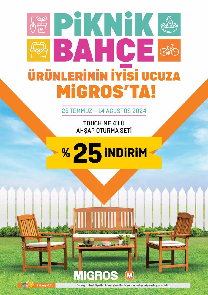 Migros kataloğu, Bursa | Fırsat avcıları için harika teklifler | 25.07.2024 - 14.08.2024