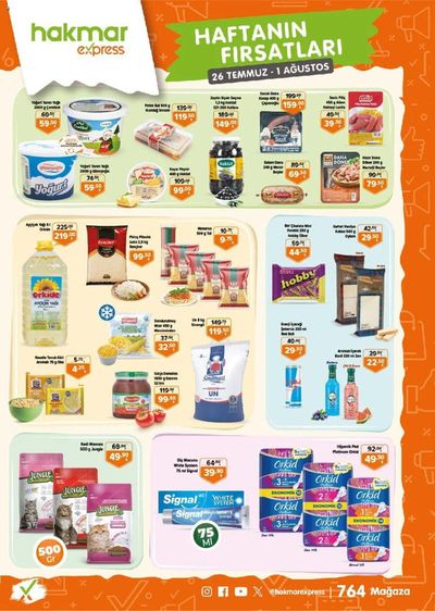 Süpermarketler fırsatları, İzmit | Katalog de Hakmar Express | 26.07.2024 - 01.08.2024