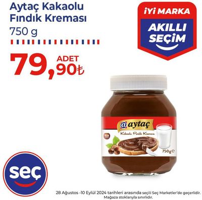 Seç Market kataloğu, Şemdinli | Tasarrufçular için en iyi teklifler | 04.09.2024 - 18.09.2024