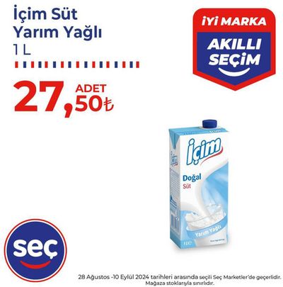 Süpermarketler fırsatları, Şemdinli | Müşterilerimiz için özel fırsatlar de Seç Market | 06.09.2024 - 20.09.2024