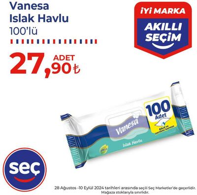 Süpermarketler fırsatları, Şemdinli | Tüm fırsat avcıları için en iyi teklifler de Seç Market | 08.09.2024 - 22.09.2024