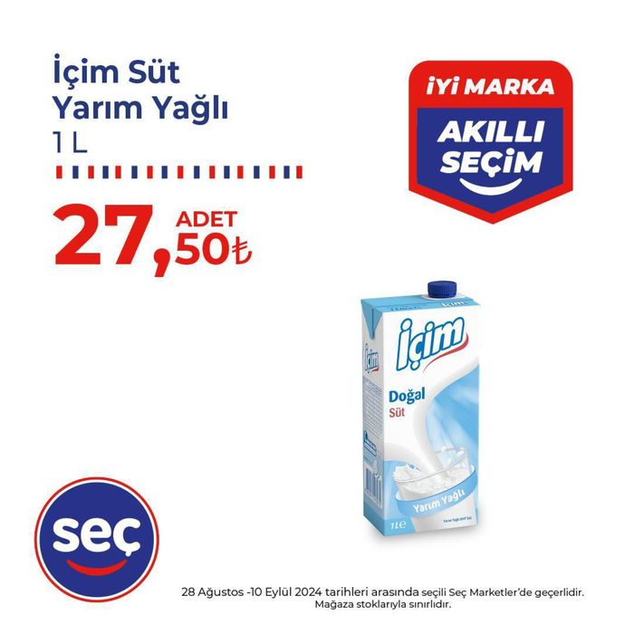 Seç Market kataloğu, Şemdinli | Tasarrufçular için en iyi teklifler | 08.09.2024 - 22.09.2024