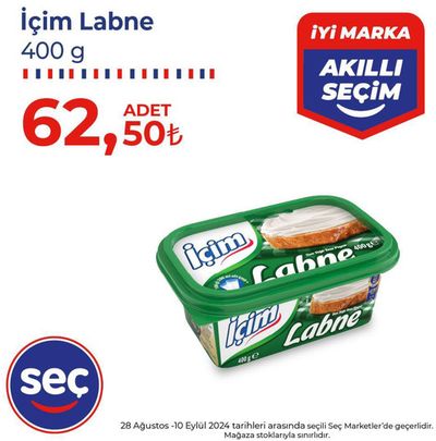 Süpermarketler fırsatları, Şemdinli | Tasarrufçular için en iyi teklifler de Seç Market | 08.09.2024 - 22.09.2024