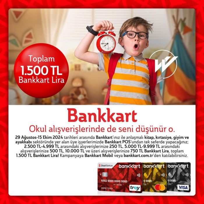 Ziraat Bankası kataloğu, Ceylanpınar | Toplam 1.500 TL Bankkart Lira | 13.09.2024 - 15.10.2024