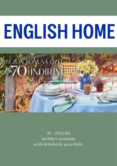 English Home kataloğu, Bozyurt | Sezon Sonuna Ozel | 16.09.2024 - 24.09.2024