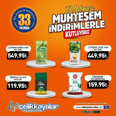 Süpermarketler fırsatları, Selçuklu | Muhtesem Indirimlerle de Çelikkayalar | 17.09.2024 - 24.09.2024