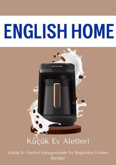 English Home kataloğu, Gaziantep | Küçük Ev Aletleri | 25.09.2024 - 25.10.2024