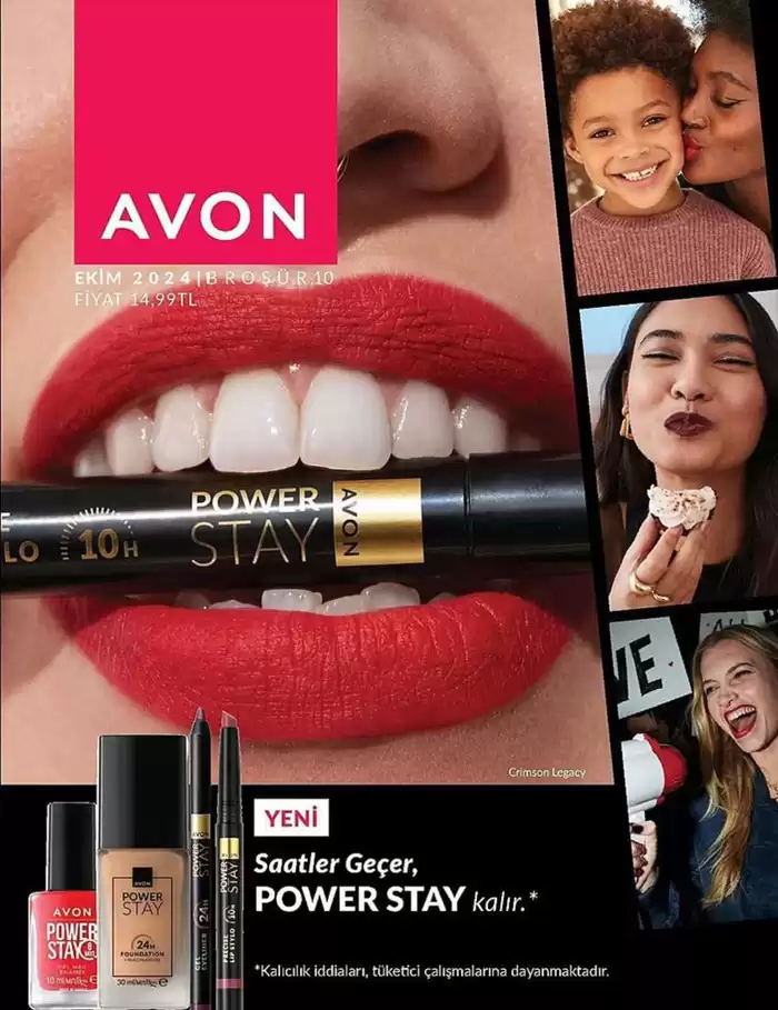 AVON kataloğu | AVON Ekim 2024 Brosur | 01.10.2024 - 31.10.2024