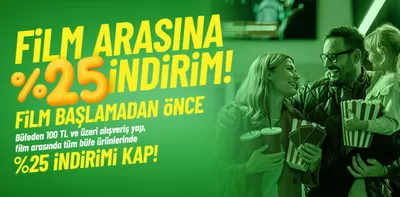 Araba ve Motorsiklet fırsatları, Ankara | Paribu Cineverse Büfelerinde Film Arasında %25 İndirim! de Cinemaximum | 01.10.2024 - 31.12.2024