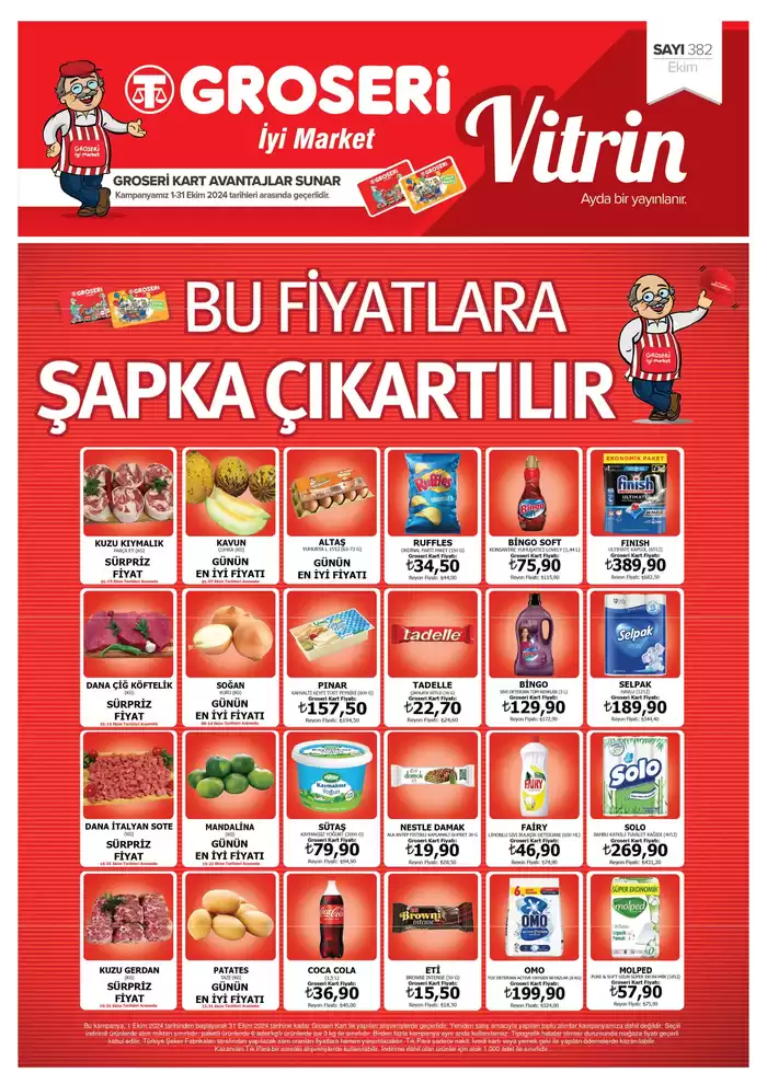 Groseri kataloğu | Groseri katalog | 01.10.2024 - 31.10.2024