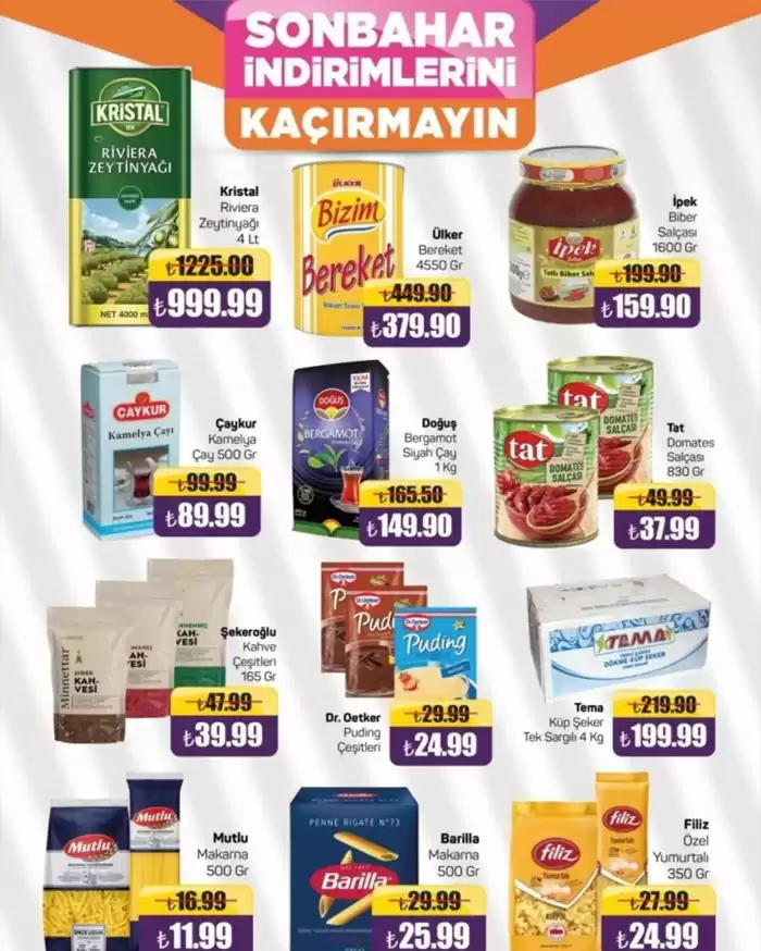 Tema Market kataloğu, Erzurum | Sonbahar Indirimlerini | 07.10.2024 - 31.10.2024