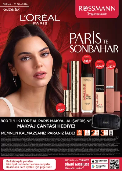 Rossmann kataloğu, İstanbul | Rossmann katalog | 10.10.2024 - 24.10.2024