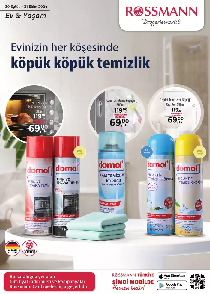 Rossmann kataloğu, İstanbul | Fırsat avcıları için harika teklifler | 10.10.2024 - 24.10.2024