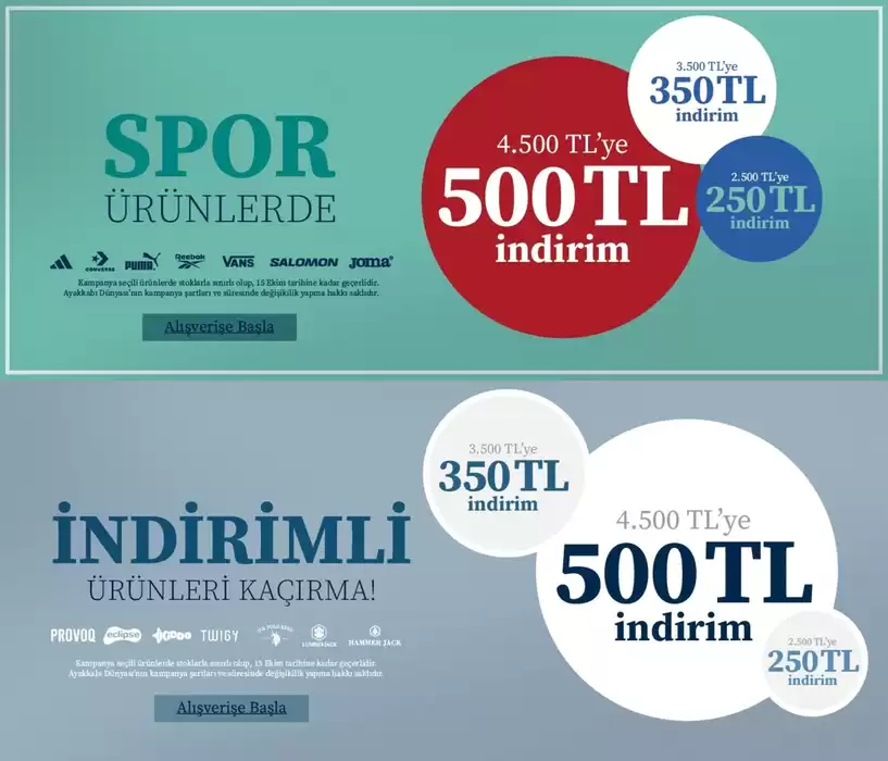 Ayakkabı Dünyası kataloğu, İstanbul | iNDiRiMLi ÜRÜNLERI KAÇIRMA! | 10.10.2024 - 24.10.2024