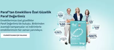 Bankalar fırsatları, Gaziantep | Paraf'tan Emeklilere Özel Güzellik Paraf Değerlimiz de Halk Bankası | 10.10.2024 - 10.11.2024