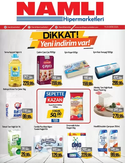 Namlı Hipermarketleri kataloğu, Esenyurt | Seçili ürünlerde harika indirimler | 11.10.2024 - 25.10.2024