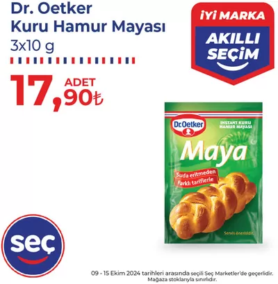 Seç Market kataloğu, Ankara | Fırsat avcıları için teklifler | 12.10.2024 - 26.10.2024