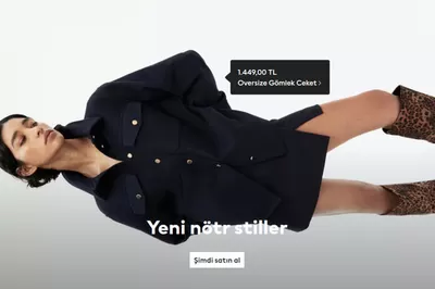 Giyim, Ayakkabı ve Aksesuarlar fırsatları, Antalya | Yeni nötr stiller  de H&M | 14.10.2024 - 28.10.2024