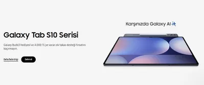 Teknoloji ve Beyaz Eşya fırsatları, Mersin (Mersin) | Galaxy Tab S10 Serisi de Samsung | 14.10.2024 - 28.10.2024