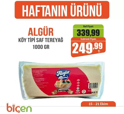 Biçen Market kataloğu, İstanbul | Geniş teklif yelpazesi | 16.10.2024 - 30.10.2024