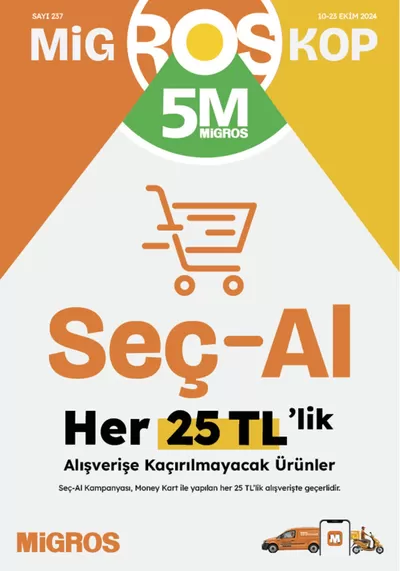 Migros kataloğu, Tekirdağ | Fırsat avcıları için harika teklifler | 10.10.2024 - 23.10.2024